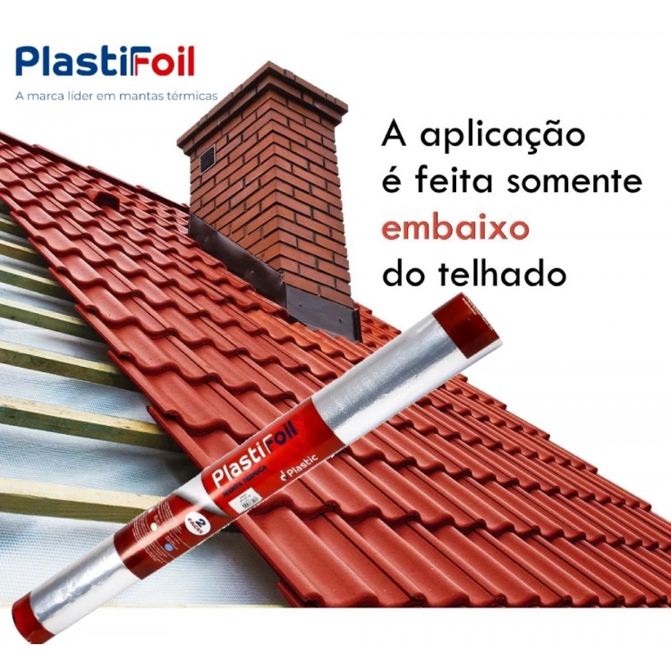 MANTA TÉRMICA ALUMINIZADA 25 M2 Plastifoil - Imagem: 5
