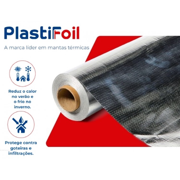 MANTA TÉRMICA ALUMINIZADA 50 M2 Plastifoil - Imagem: 9