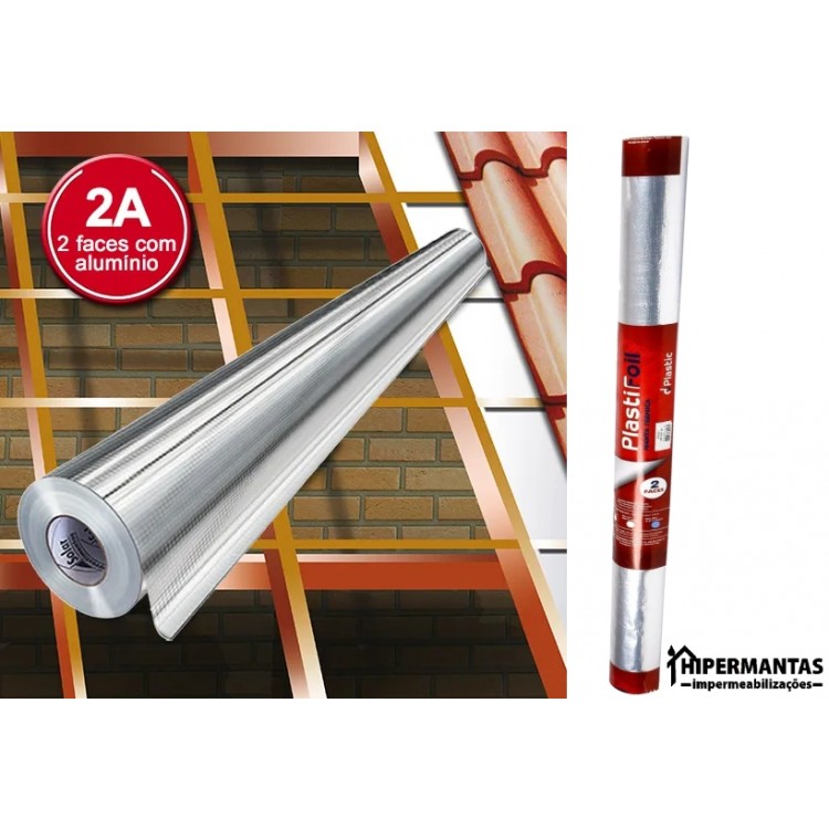 MANTA TÉRMICA ALUMINIZADA 50 M2 Plastifoil - Imagem: 5