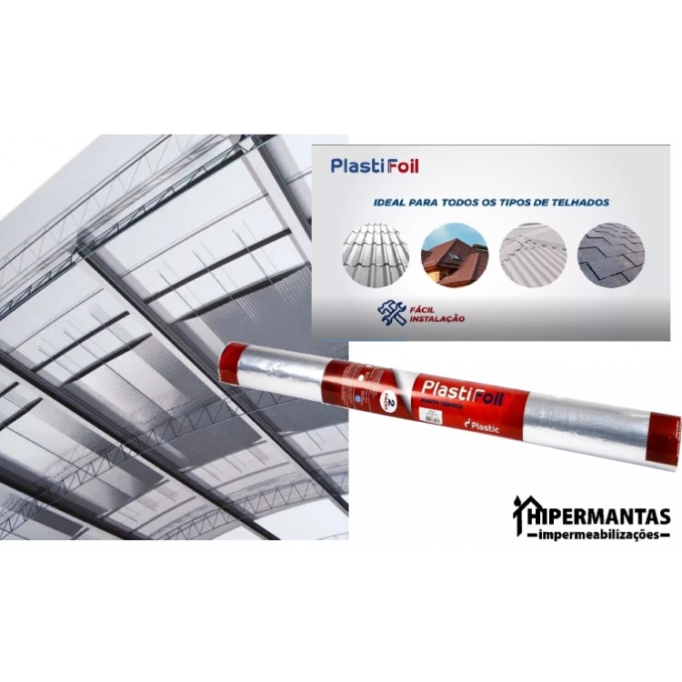 MANTA TÉRMICA ALUMINIZADA 25 M2 Plastifoil - Imagem: 7