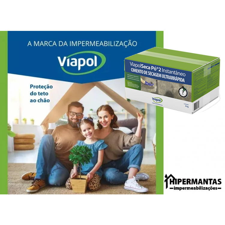 PÓ 2 VIAPOL 4 kg - Imagem: 6