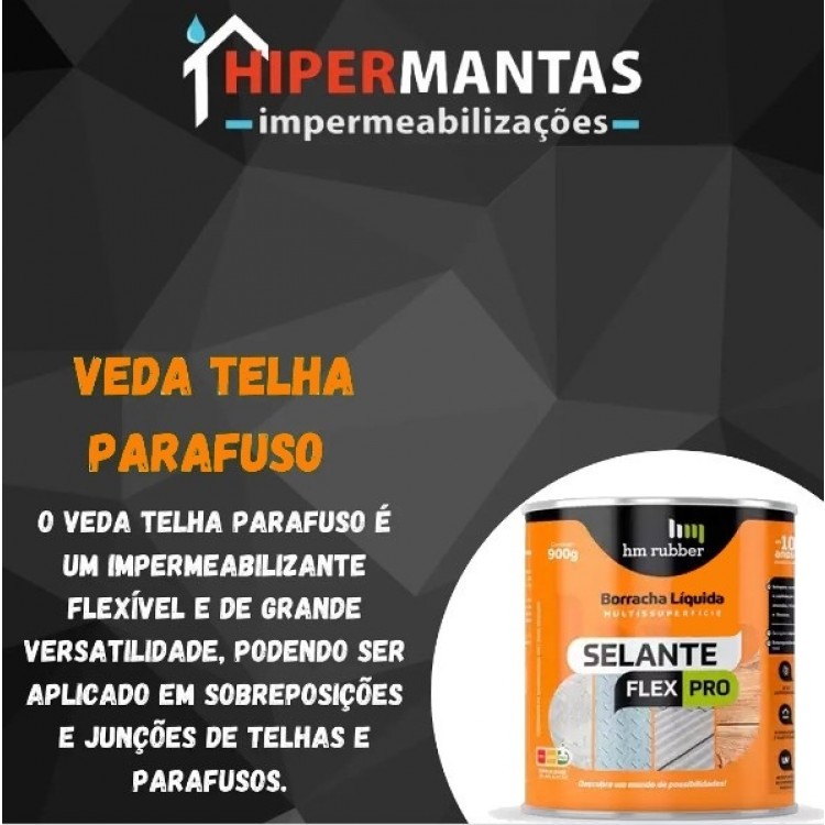 SELANTE FLEX PRO 900L (Veda Telha Veda parafusos) - Imagem: 3